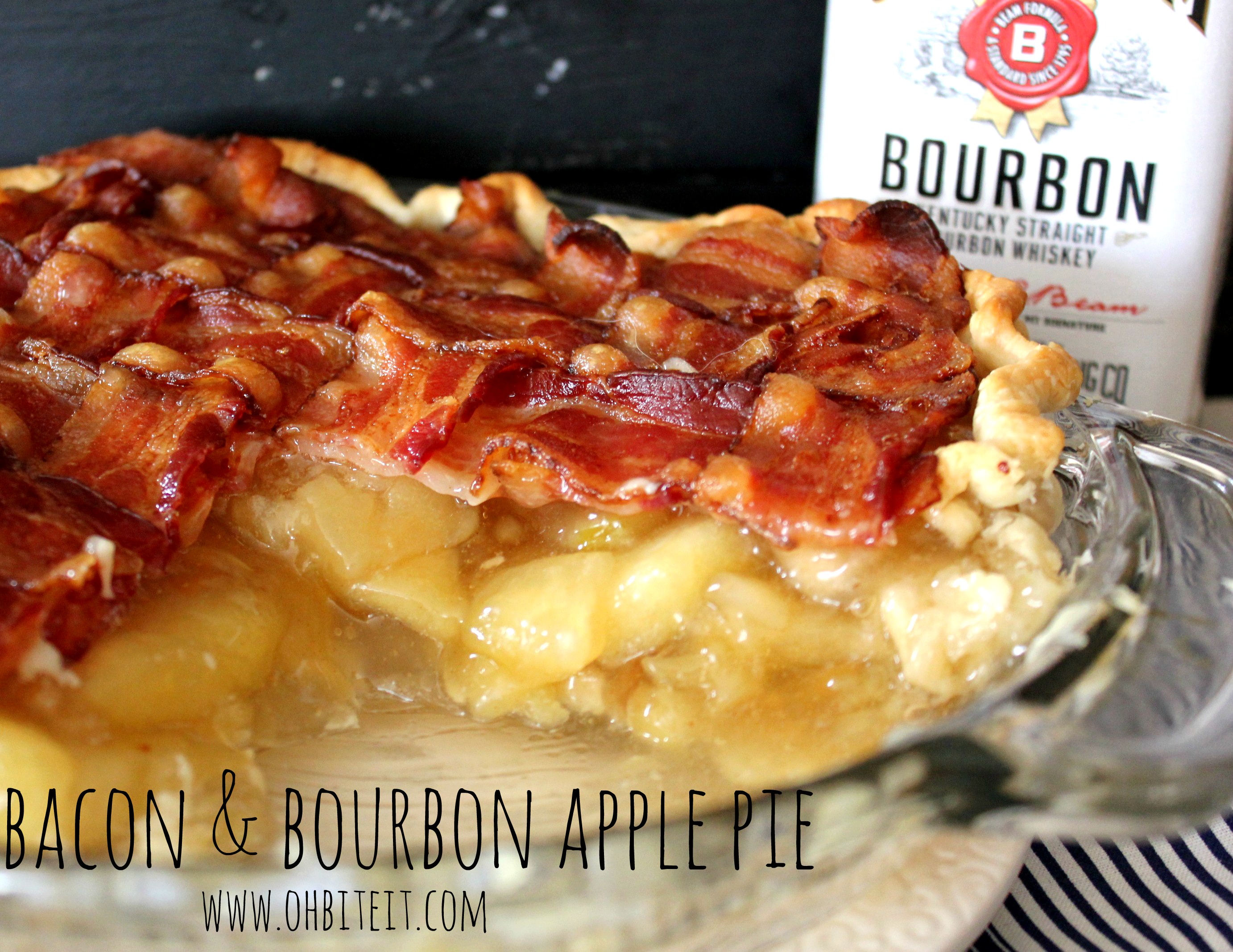 ~bacon And Bourbon Apple Pie Oh Bite It