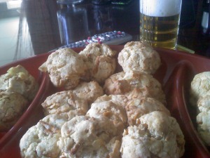 "DUDE" COOKIES"..yep, they're stuffed with potato chips and pretzels!