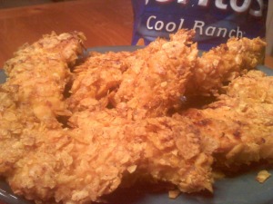Cool Ranch Doritos Chicken Fingers