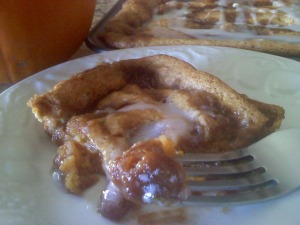 ~Gooey Cinnamon Roll Pumpkin Squares~