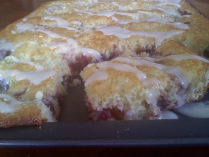 ~Cranberry Sauce Sheet Cake!