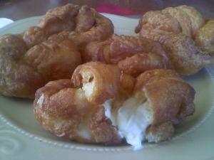~Cream Cheese Filled Croissant Knots!