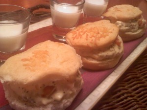 ~Chicken Pot Pie Sliders!