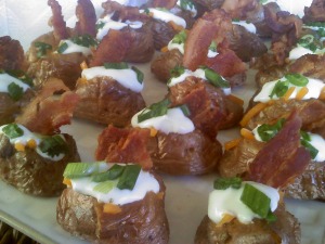 ~Loaded Baked Potato Sliders!