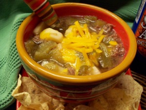 ~Samuel Adams Green Chile Stew!