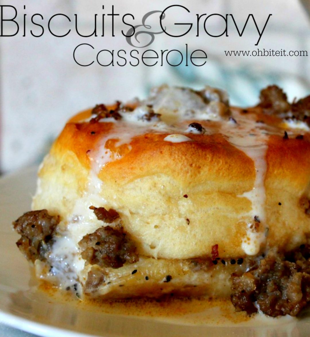 pillsbury biscuits and gravy casserole