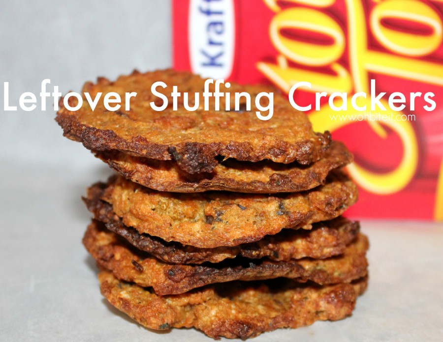 leftover stuffing crackers!