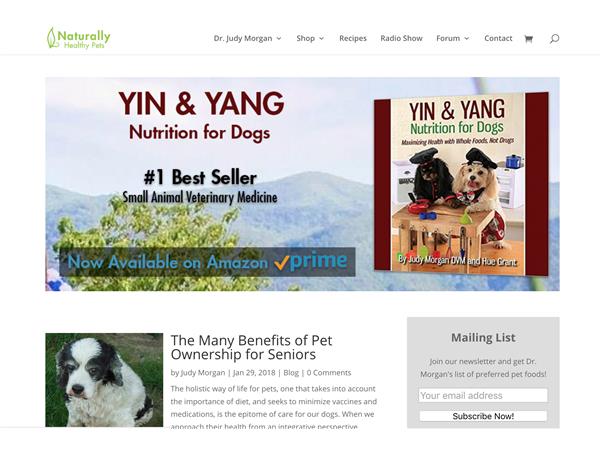 Yin Yang Nutrition for Dogs Oh Bite It