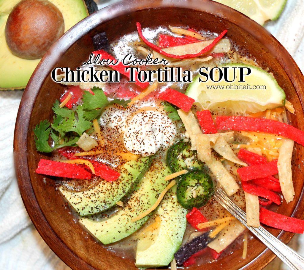 ~Slow Cooker Chicken Tortilla Soup! ..feat. Zavor’s LUX Edge Multi-Cooker!