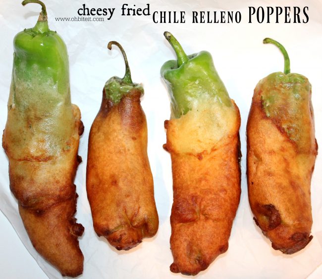 ~cheesy Fried Chile Relleno Poppers Oh Bite It